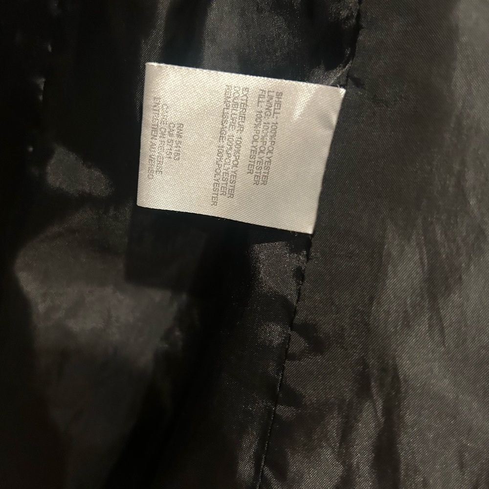 Calvin Klein Black Quilted Women’s Jacket Size S - Picture 8 of 8